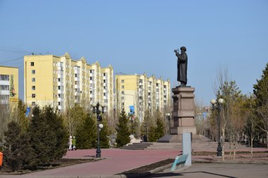 Görünümünde Astana, Kazakistan, Expo 2017 dizi başkenti