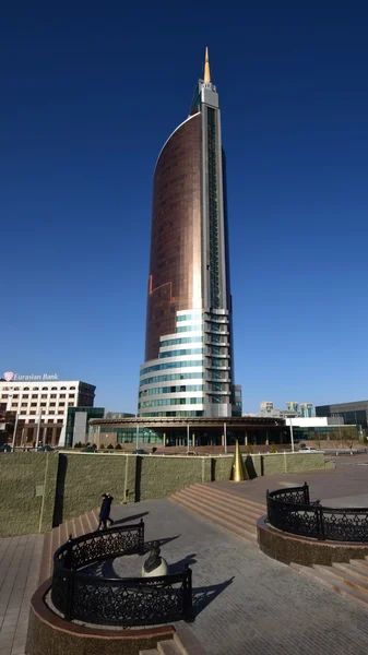 Современные офисные башни в Астане, Казахстан — стоковое фото