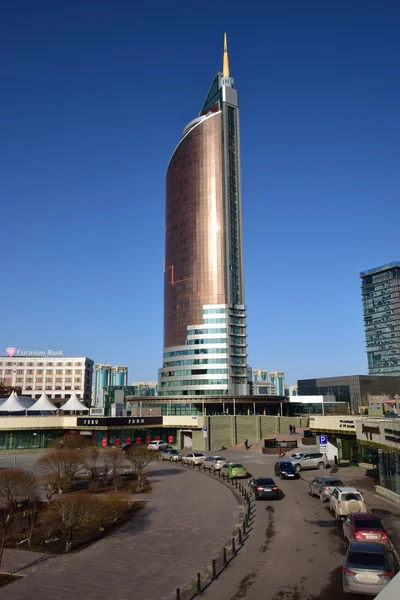 Tours de bureaux modernes à Astana, Kazakhstan — Photo