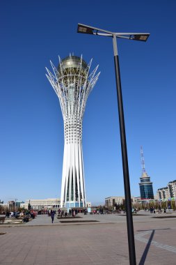 Görünümünde Astana, Kazakistan, Expo 2017 dizi başkenti