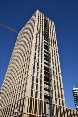 Astana, Kazakistan'ın modern ofis kuleleri