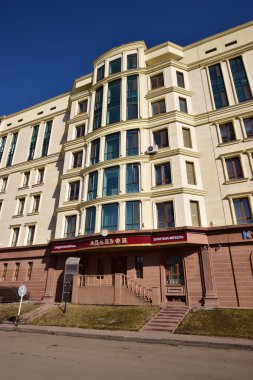 Görünümünde Astana, Kazakistan, Expo 2017 dizi başkenti