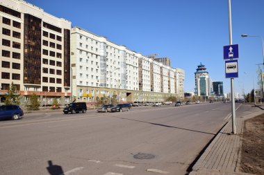 Görünümünde Astana, Kazakistan, Expo 2017 dizi başkenti