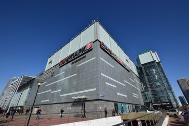 Görünümünde Astana, Kazakistan, Expo 2017 dizi başkenti