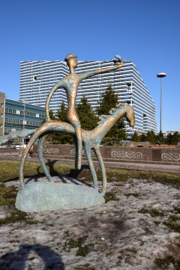 Görünümünde Astana, Kazakistan, Expo 2017 dizi başkenti