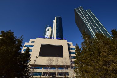 Görünümünde Astana, Kazakistan, Expo 2017 dizi başkenti