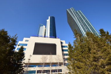 Görünümünde Astana, Kazakistan, Expo 2017 dizi başkenti