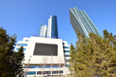 Görünümünde Astana, Kazakistan, Expo 2017 dizi başkenti