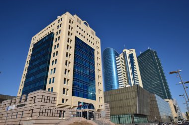 Görünümünde Astana, Kazakistan, Expo 2017 dizi başkenti