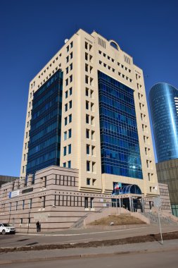 Görünümünde Astana, Kazakistan, Expo 2017 dizi başkenti