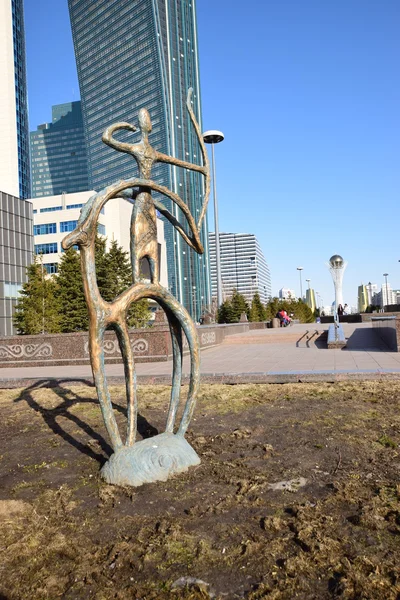 Görünümünde Astana, Kazakistan, Expo 2017 dizi başkenti