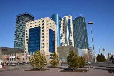 Görünümünde Astana, Kazakistan, Expo 2017 dizi başkenti