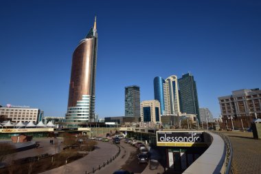 Görünümünde Astana, Kazakistan, Expo 2017 dizi başkenti