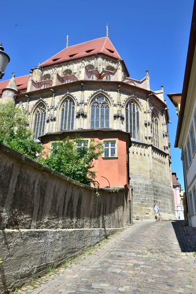 Vista Sul Centro Storico Bamberga Baviera Regione Alta Franconia Germania — Foto Stock