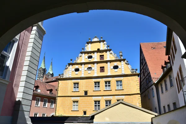 View Historical Town Bamberg Bavaria Region Upper Franconia Germany — Stock Photo, Image