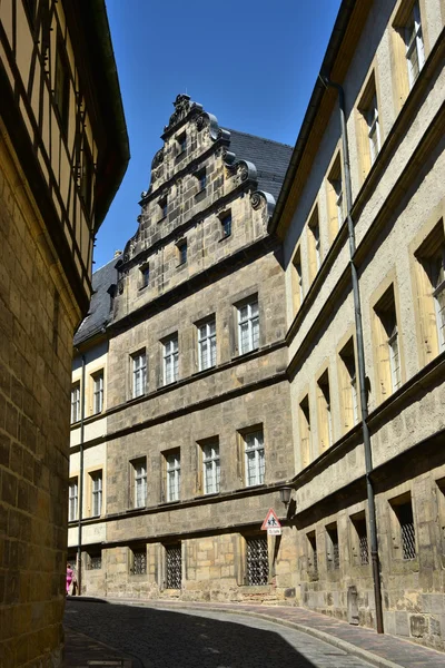 Vue Dans Ville Historique Bamberg Bavière Région Haute Franconie Allemagne — Photo