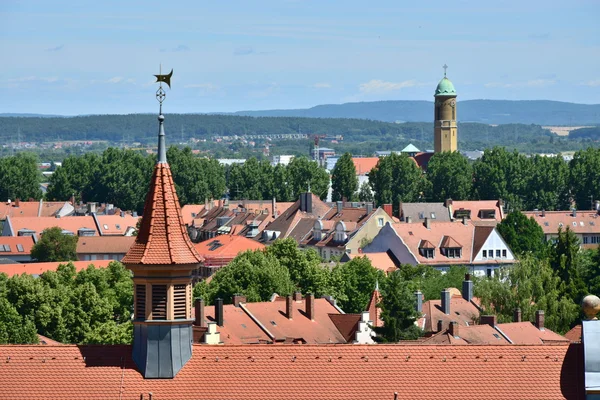Вид Исторический Город Мбаппе Бавария Регион Уппер Франкония Германия — стоковое фото