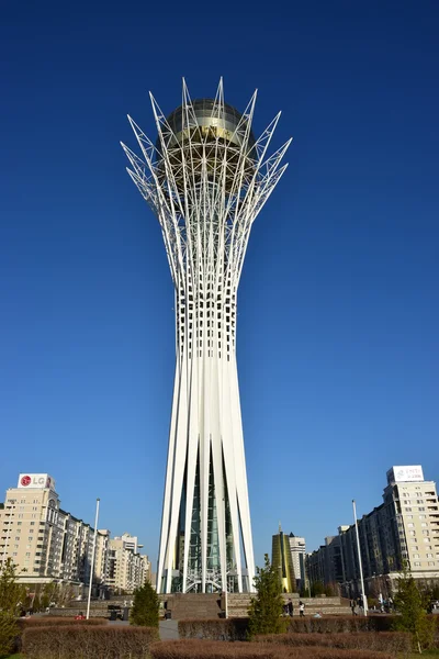 Blick Astana Der Hauptstadt Kasachstans Gastgeber Der Expo 2017 — Stockfoto