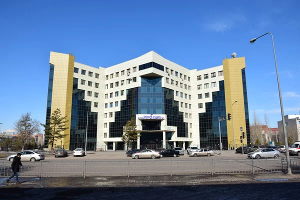 Евразийский университет в Астане, Казахстан — стоковое фото