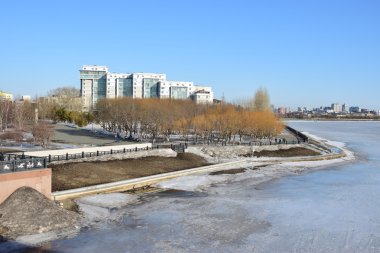 Astana 'da modern binalar, Kazakistan 'ın başkenti, Expo 2017 ev sahibi