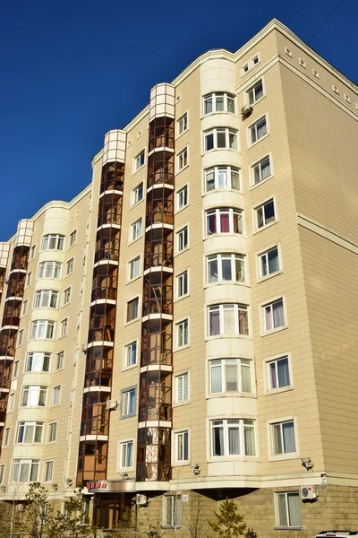 Moderna bostads-byggnad i Astana, Kazakhstan — Stockfoto
