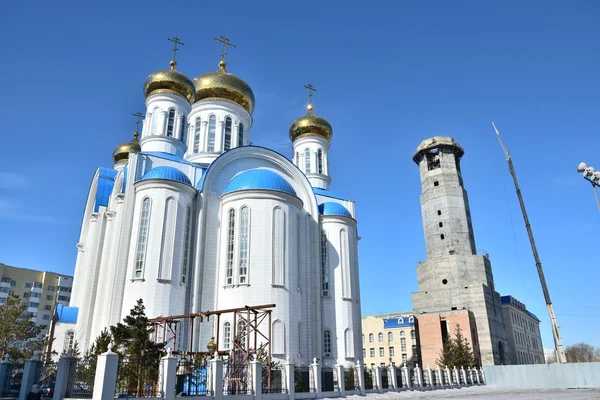 Dormition Cathedral in Astana, Kazakhstan — Stock Photo, Image