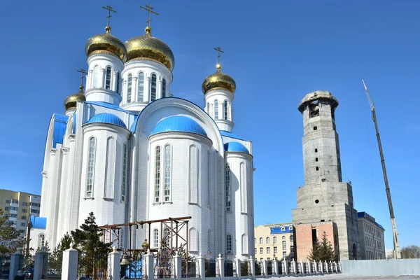 Sobór Zaśnięcia Matki Bożej w astana, kazakhstan — Zdjęcie stockowe