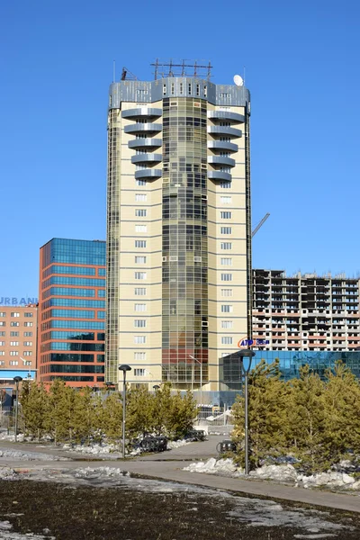 Modern lakóépületek, Astana, Kazahsztán — Stock Fotó