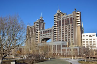 Görünümünde Astana, Kazakistan, Expo 2017 dizi başkenti