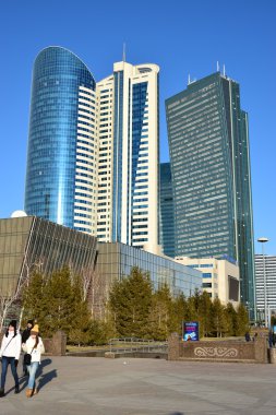 Görünümünde Astana, Kazakistan, Expo 2017 dizi başkenti