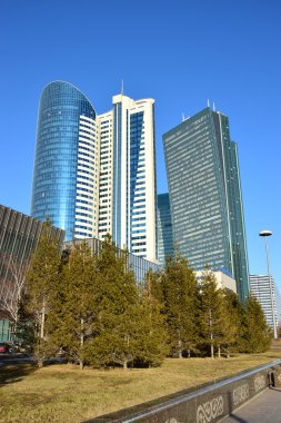 Görünümünde Astana, Kazakistan, Expo 2017 dizi başkenti