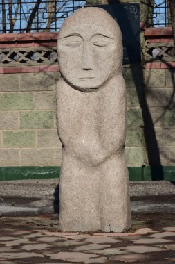 Astana, Kazakistan'ın sokak heykel