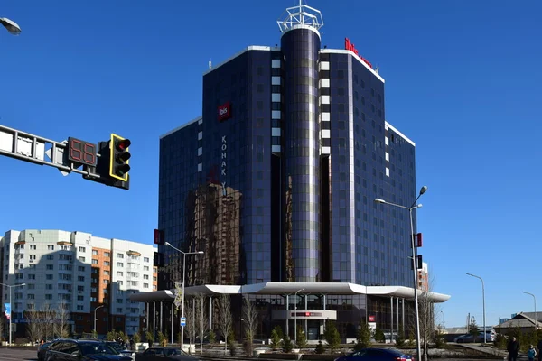 Astana, Kazakistan'ın sokak görünümü