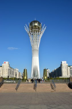 Görünümünde Astana, Kazakistan, Expo 2017 dizi başkenti