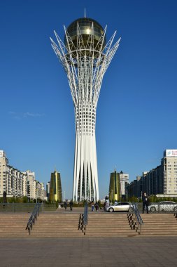 Görünümünde Astana, Kazakistan, Expo 2017 dizi başkenti