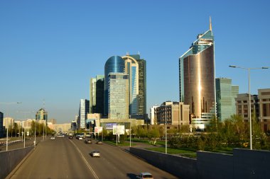 Görünümünde Astana, Kazakistan, Expo 2017 dizi başkenti