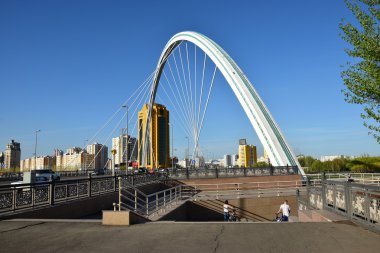 Görünümünde Astana, Kazakistan, Expo 2017 dizi başkenti