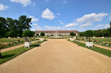 Ansbach yakınındaki Nürnberg, Bavyera, bölge Franconia, Almanya