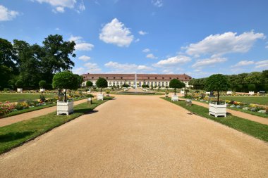 Ansbach yakınındaki Nürnberg, Bavyera, bölge Franconia, Almanya