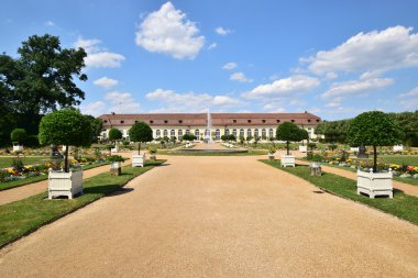 Ansbach yakınındaki Nürnberg, Bavyera, bölge Franconia, Almanya