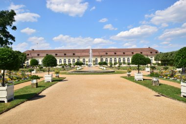 Ansbach yakınındaki Nürnberg, Bavyera, bölge Franconia, Almanya