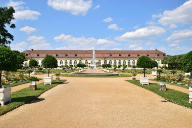 Ansbach yakınındaki Nürnberg, Bavyera, bölge Franconia, Almanya