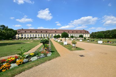 Ansbach yakınındaki Nürnberg, Bavyera, bölge Franconia, Almanya