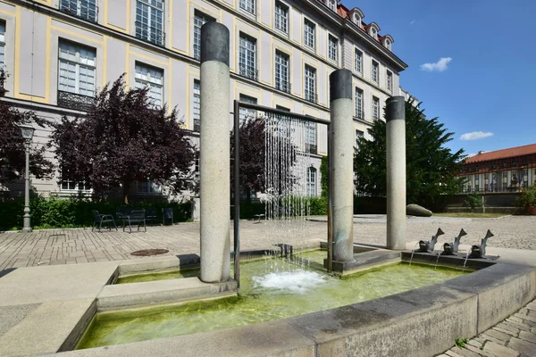 Історичні Residenz палац у місті Ansbach, Німеччина — стокове фото