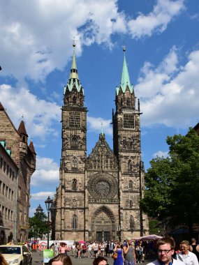 Lorenzkirche kilise Nürnberg, Almanya