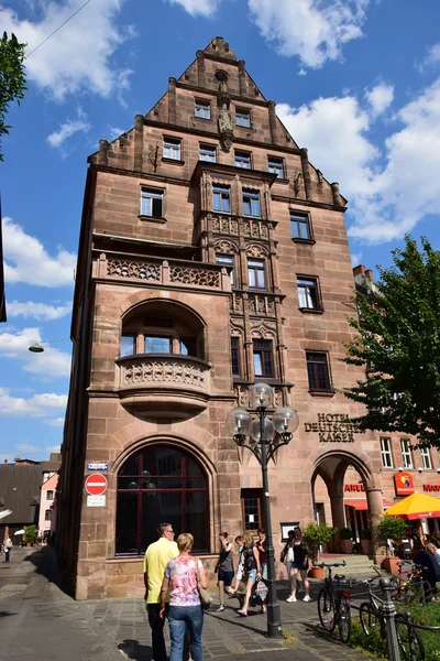 Edifício histórico em Nuremberga, Alemania — Fotografia de Stock