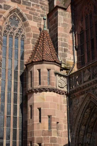 Frauenkirche, Nürnberg, Németország — Stock Fotó