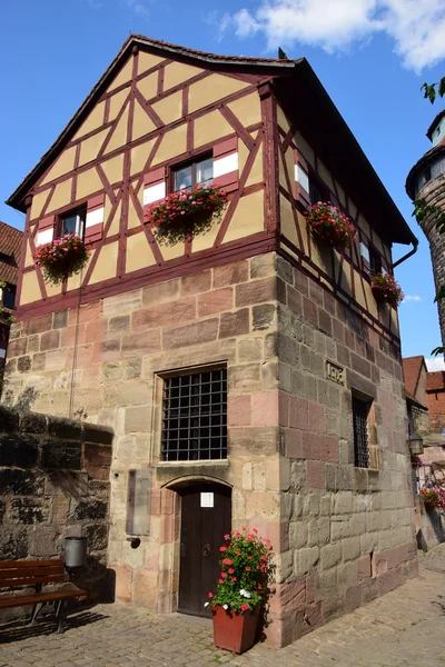 Vista sobre el castillo imperial en Nuremberg —  Fotos de Stock