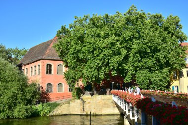Bamberg, Almanya - Bamberg, Bavyera 'daki tarihi binalar, Yukarı Frankonya, Almanya