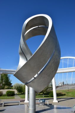 Görünümünde Astana, Kazakistan, Expo 2017 dizi başkenti